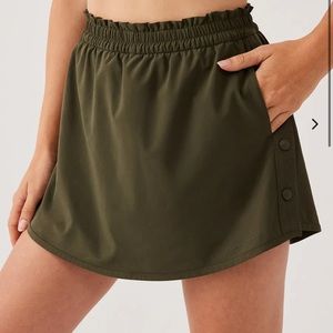 Outdoor Voices Relay Snap 3" Skort size medium